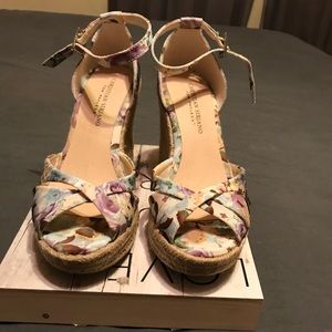 Christian Siriano platform wedges